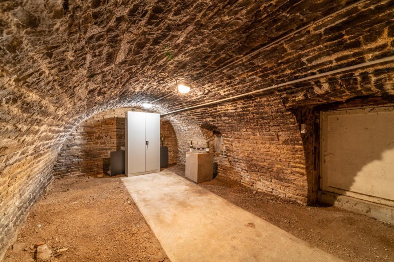 Côté Cour, 3 chambres, terrasses, jardin privé avec terrain de pétanque, cave voutée Corgoloin Esterno foto